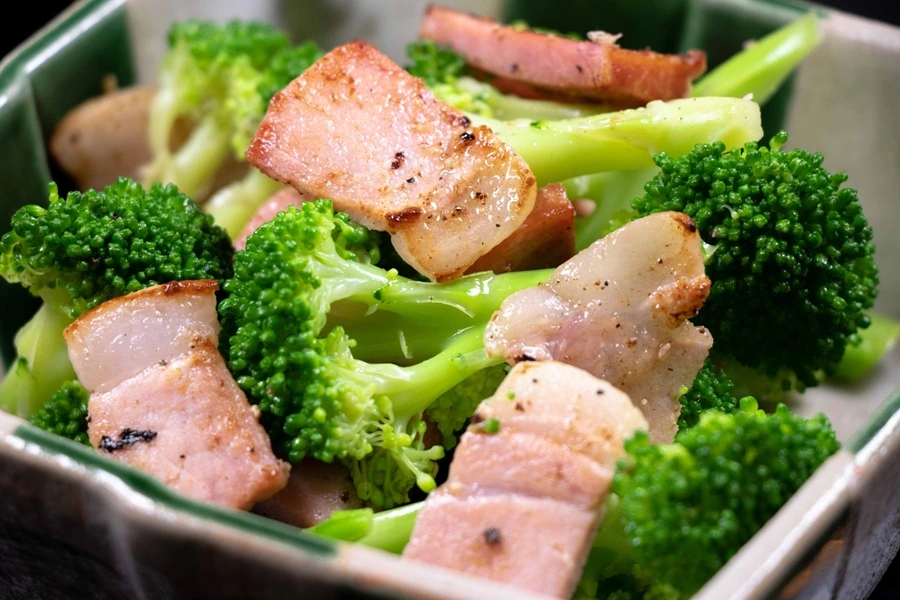 ブロッコリー炒め