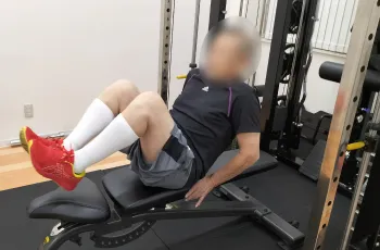 60代男性Y様のトレーニング風景